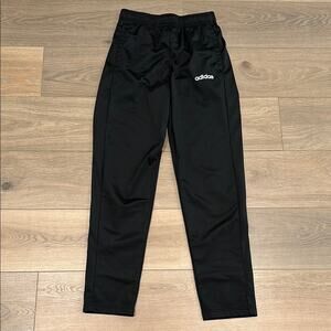 ADIDAS Black Polyester Pull-On Lounge Activewear Active Lined Pants Size Small‎